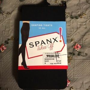 Spanx shaping tights